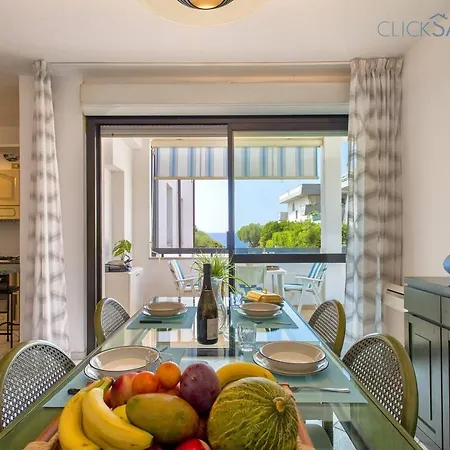 דירה Blu With Sea-facing Terrace אלגהרו